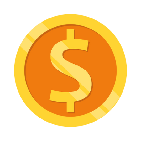 Cartoon coin