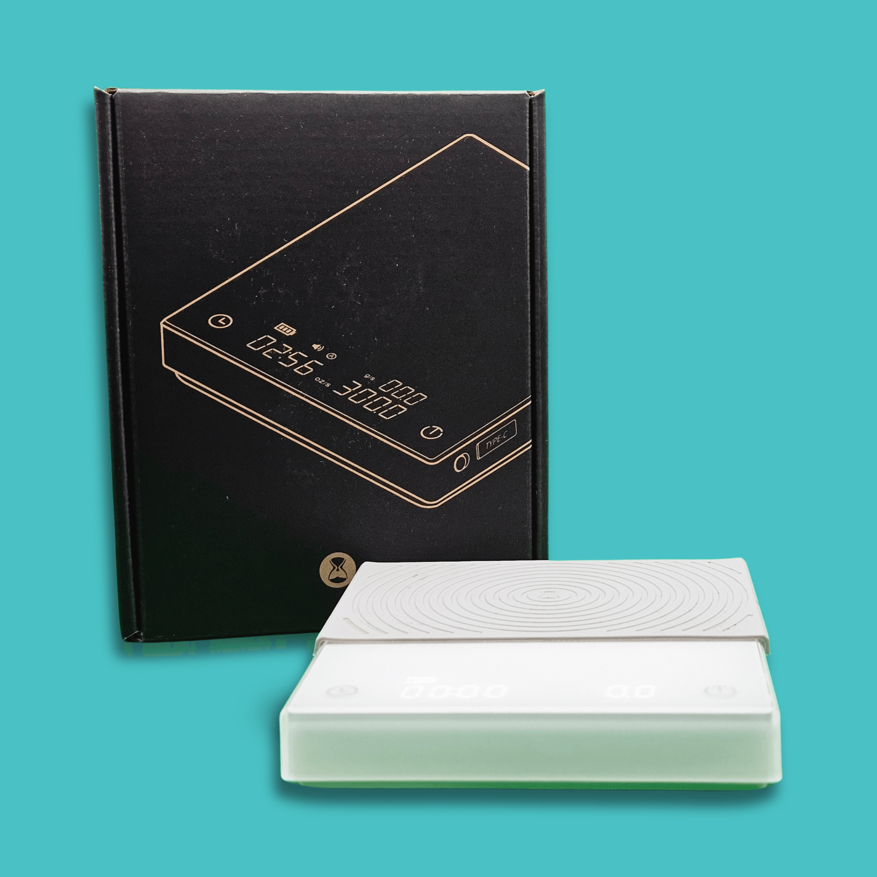 Coffee scale with timer by Timemore. The basic 2.0 version.