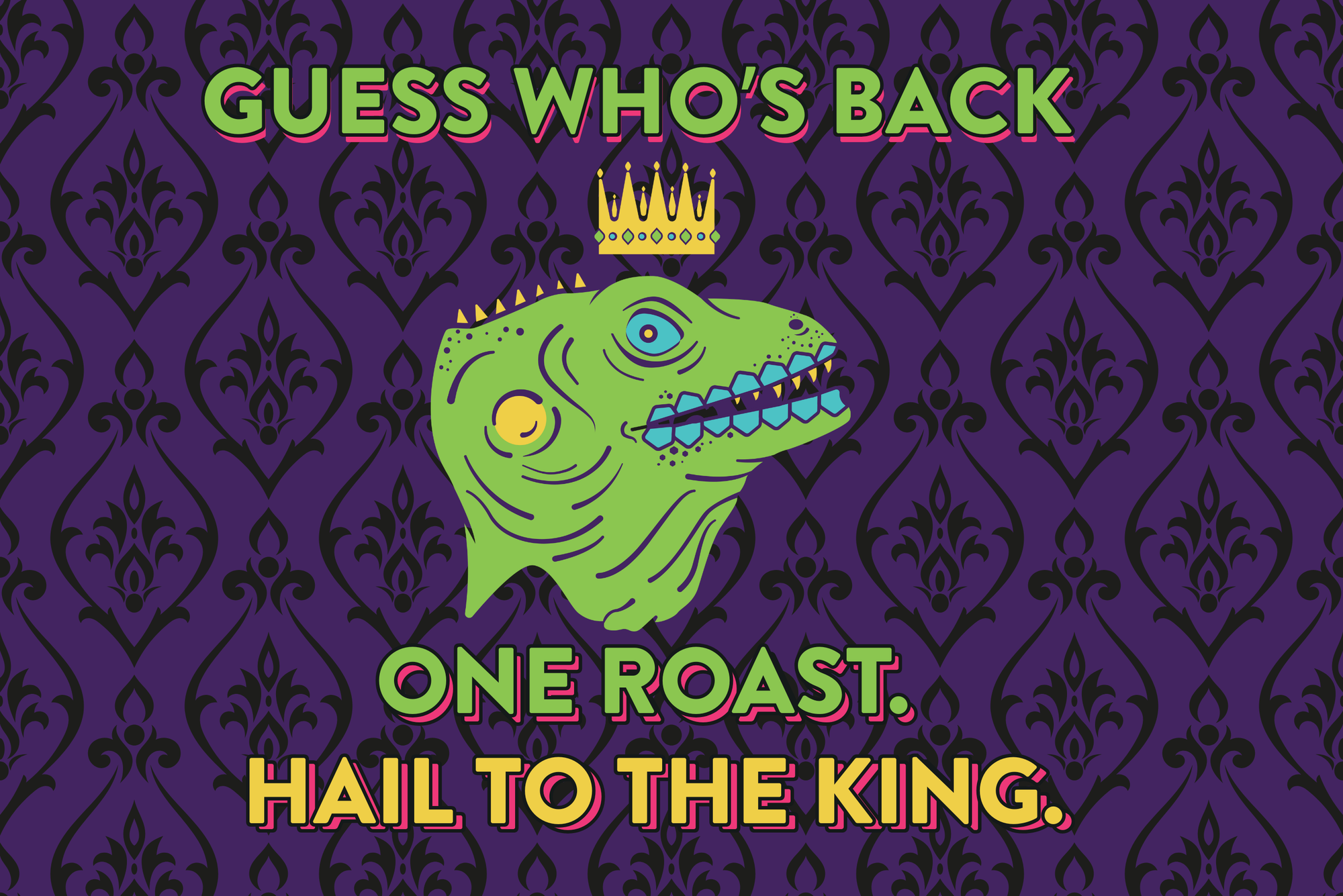 Lizard King Espresso roast is back for one roast, get it now!