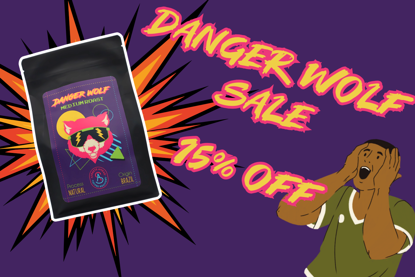 danger wolf sale on right now streets ahead coffee roasters