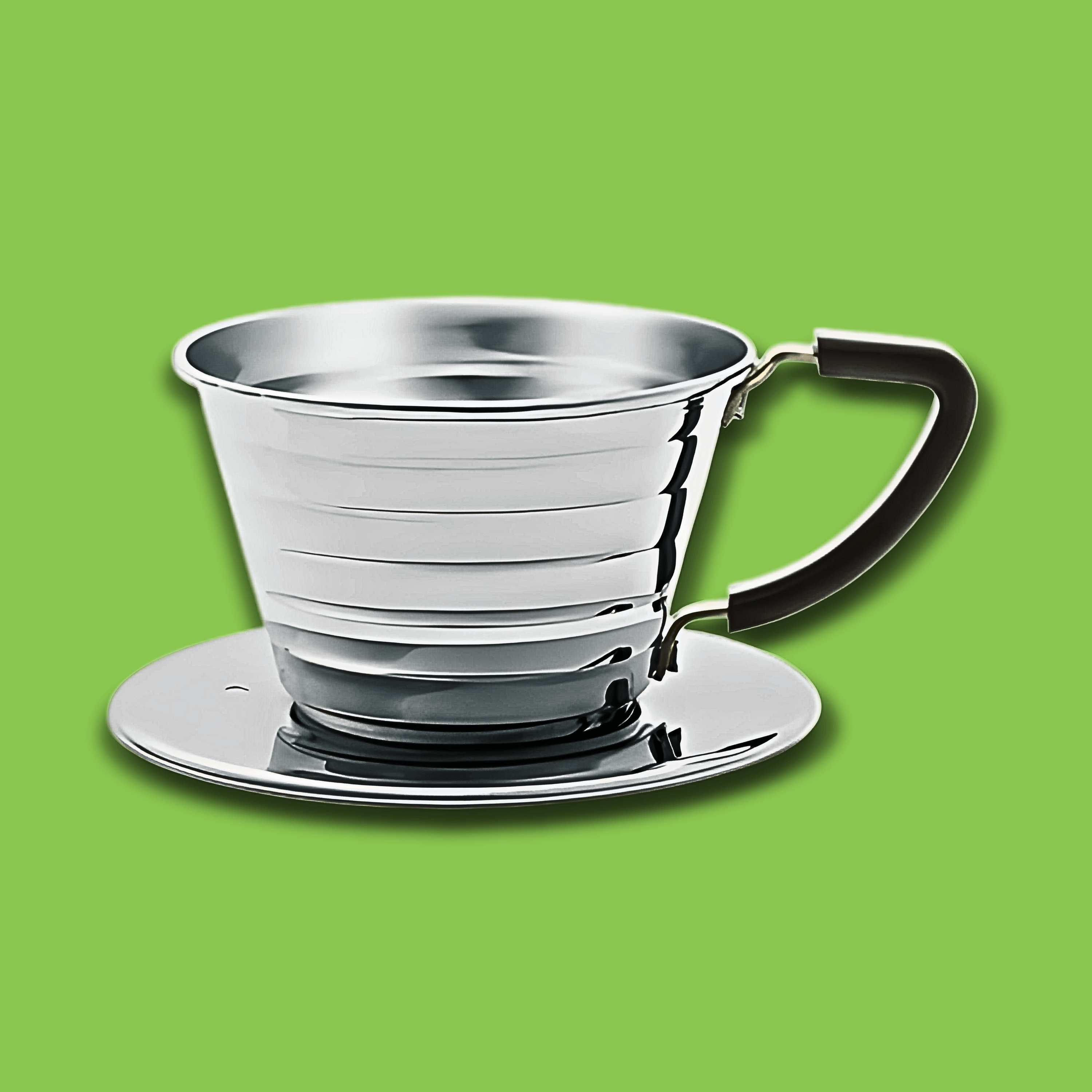 Kalita Wave Stainless Steel Coffee Dripper 155 Version